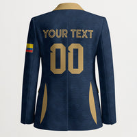 Custom Ecuador 2026 World Football Blazer La Tri Go Champion