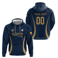 Custom Ecuador 2026 World Football Hoodie La Tri Go Champion