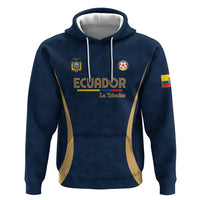 Custom Ecuador 2026 World Football Zip Hoodie La Tri Go Champion