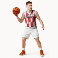 Custom Paraguay 2026 World Football Basketball Jersey La Albirroja Go Champion