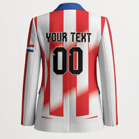 Custom Paraguay 2026 World Football Blazer La Albirroja Go Champion