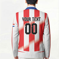 Custom Paraguay 2026 World Football Blazer La Albirroja Go Champion