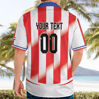 Custom Paraguay 2026 World Football Hawaiian Shirt La Albirroja Go Champion