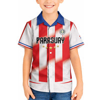 Custom Paraguay 2026 World Football Hawaiian Shirt La Albirroja Go Champion