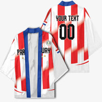 Custom Paraguay 2026 World Football Kimono La Albirroja Go Champion