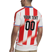 Custom Paraguay 2026 World Football Rugby Jersey La Albirroja Go Champion