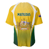 Australia Soccer Baseball Jersey Matildas Sporty Yellow Version - Wonder Print Shop