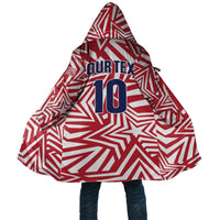 Custom Soccer 2026 USA Cloak Red Star Stylized