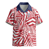 Custom Soccer 2026 USA Kid Hawaiian Shirt Red Star Stylized