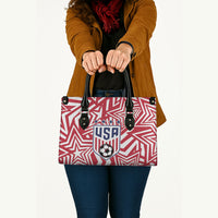 Soccer 2026 USA Leather Bag Red Star Stylized