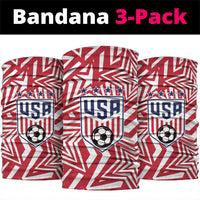 Soccer 2026 USA Neck Gaiter Red Star Stylized