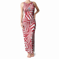 Custom Soccer 2026 USA Tank Maxi Dress Red Star Stylized