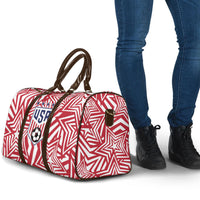 Soccer 2026 USA Travel Bag Red Star Stylized