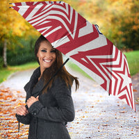 Soccer 2026 USA Umbrella Red Star Stylized