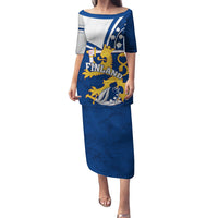 Finland Puletasi Suomi Lion With Lily of the Valley - Wonder Print Shop