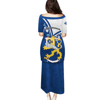 Finland Puletasi Suomi Lion With Lily of the Valley - Wonder Print Shop