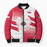 Custom Volleyball 2026 Poland 3rd Champions Bomber Puffer Jacket