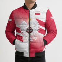 Custom Volleyball 2026 Poland 3rd Champions Bomber Puffer Jacket