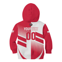 Custom Volleyball 2026 Poland 3rd Champions Kid Hoodie