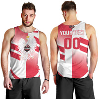 Custom Volleyball 2026 Poland 3rd Champions Men Tank Top