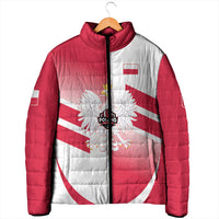 Custom Volleyball 2026 Poland 3rd Champions Padded Jacket