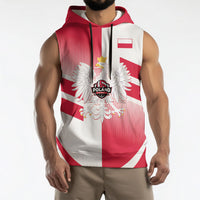 Custom Volleyball 2026 Poland 3rd Champions Sleeveless Hoodie