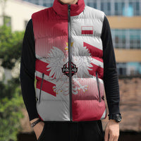 Custom Volleyball 2026 Poland 3rd Champions Sleeveless Puffer Jacket