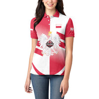 Custom Volleyball 2026 Poland 3rd Champions Women Polo Shirt