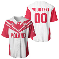 Custom Poland 2026 Volleyball Baseball Jersey Polish Eagle Champions