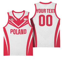 Custom Poland 2026 Volleyball Basketball Jersey Polish Eagle Champions