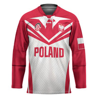 Custom Poland 2026 Volleyball Hockey Jersey Polish Eagle Champions
