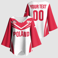 Custom Poland 2026 Volleyball Kimono Sleeve Blouse Polish Eagle Champions