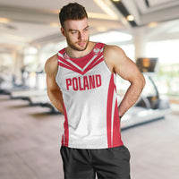 Custom Poland 2026 Volleyball Men Tank Top Polish Eagle Champions