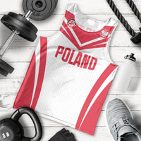 Custom Poland 2026 Volleyball Men Tank Top Polish Eagle Champions