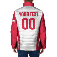 Custom Poland 2026 Volleyball Padded Jacket Polish Eagle Champions