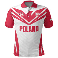 Custom Poland 2026 Volleyball Polo Shirt Polish Eagle Champions