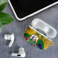 Saint Vincent and the Grenadines AirPods Case Cannonball Flower Tropical Style - Wonder Print Shop