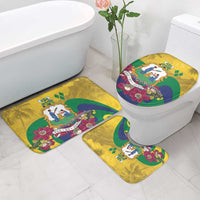 Saint Vincent and the Grenadines Bathroom Set Cannonball Flower Tropical Style - Wonder Print Shop