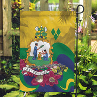 Saint Vincent and the Grenadines Garden Flag Cannonball Flower Tropical Style - Wonder Print Shop