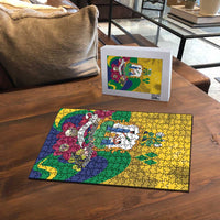 Saint Vincent and the Grenadines Puzzle Cannonball Flower Tropical Style - Wonder Print Shop