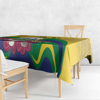 Saint Vincent and the Grenadines Tablecloth Cannonball Flower Tropical Style - Wonder Print Shop