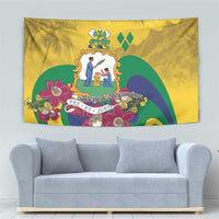 Saint Vincent and the Grenadines Tapestry Cannonball Flower Tropical Style - Wonder Print Shop