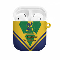 Saint Vincent and the Grenadines Independence Day AirPods Case Simple Style - Wonder Print Shop