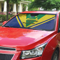 Saint Vincent and the Grenadines Independence Day Auto Sun Shade Simple Style - Wonder Print Shop