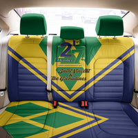 Saint Vincent and the Grenadines Independence Day Back Car Seat Cover Simple Style - Wonder Print Shop