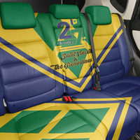 Saint Vincent and the Grenadines Independence Day Back Car Seat Cover Simple Style - Wonder Print Shop