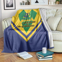 Saint Vincent and the Grenadines Independence Day Blanket Simple Style - Wonder Print Shop