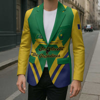 Saint Vincent and the Grenadines Independence Day Blazer Simple Style - Wonder Print Shop