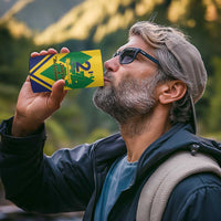 Saint Vincent and the Grenadines Independence Day 4 in 1 Can Cooler Tumbler Simple Style - Wonder Print Shop