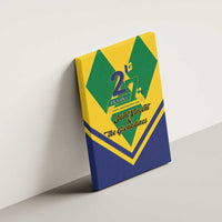 Saint Vincent and the Grenadines Independence Day Canvas Wall Art Simple Style - Wonder Print Shop
